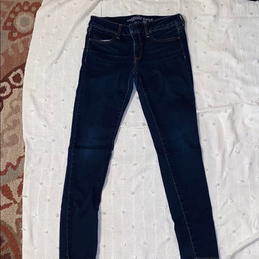 American Eagle Super Stretch Darkwash Jegging